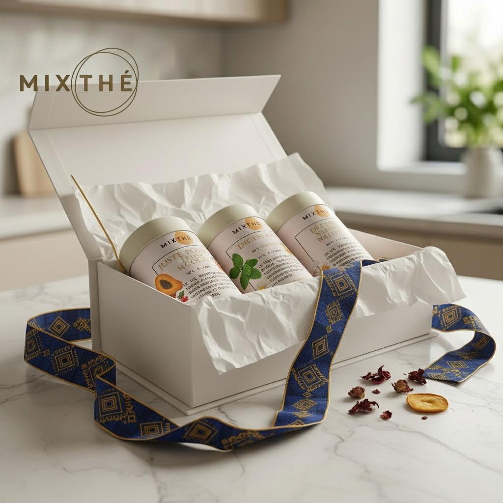 Box Pour Lui avec vrais pots MixThé