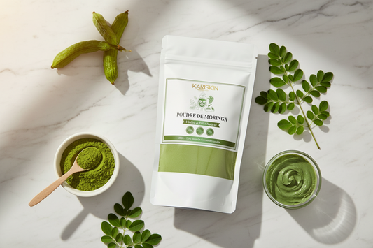 Masque Visage à la Poudre de Moringa : Le Rituel Anti-Âge 100% Naturel