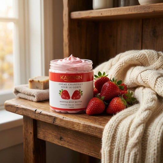Chantilly de Karité Fraise Tagada : une pause douceur pour les journées froides
