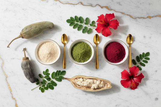 Faites le plein d'énergie pour la rentrée avec Made In Sen Industry — Nos 3 poudres Baobab, Moringa & Hibiscus