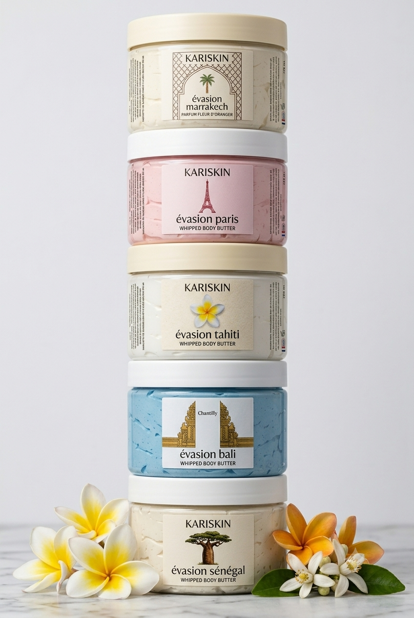 Chantilly de Karité Évasion | Whipped Body Butter Naturel 300ML | Kariskin
