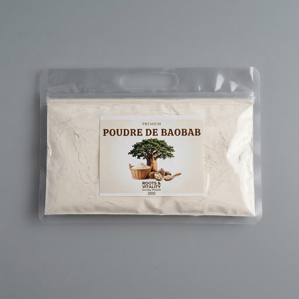 Poudre De Baobab Premium 220g – Roots Vitality