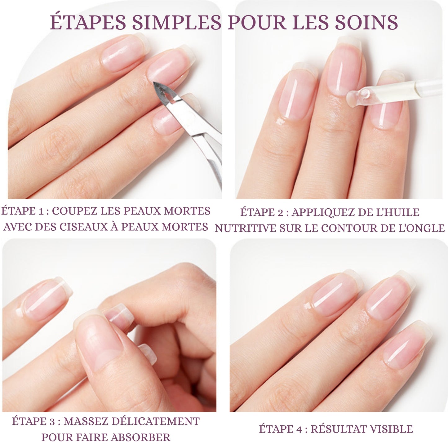 Sérum Ongles Cassants au Karité | Kératine, Ricin & Huile de Rose | 30ML | Kariskin