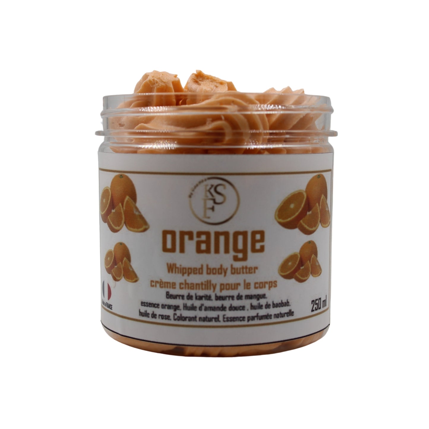 Chantilly de Karité Parfum Orange | Soin Corps & Cheveux Naturel | Kariskin
