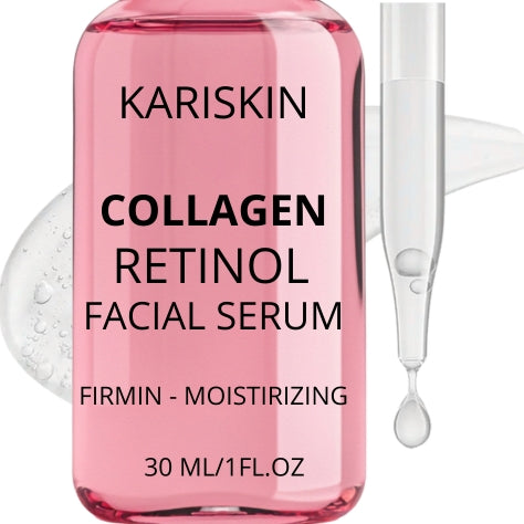 Sérum Visage Collagène & Rétinol | Anti-Âge & Raffermissant | 30ML | Kariskin