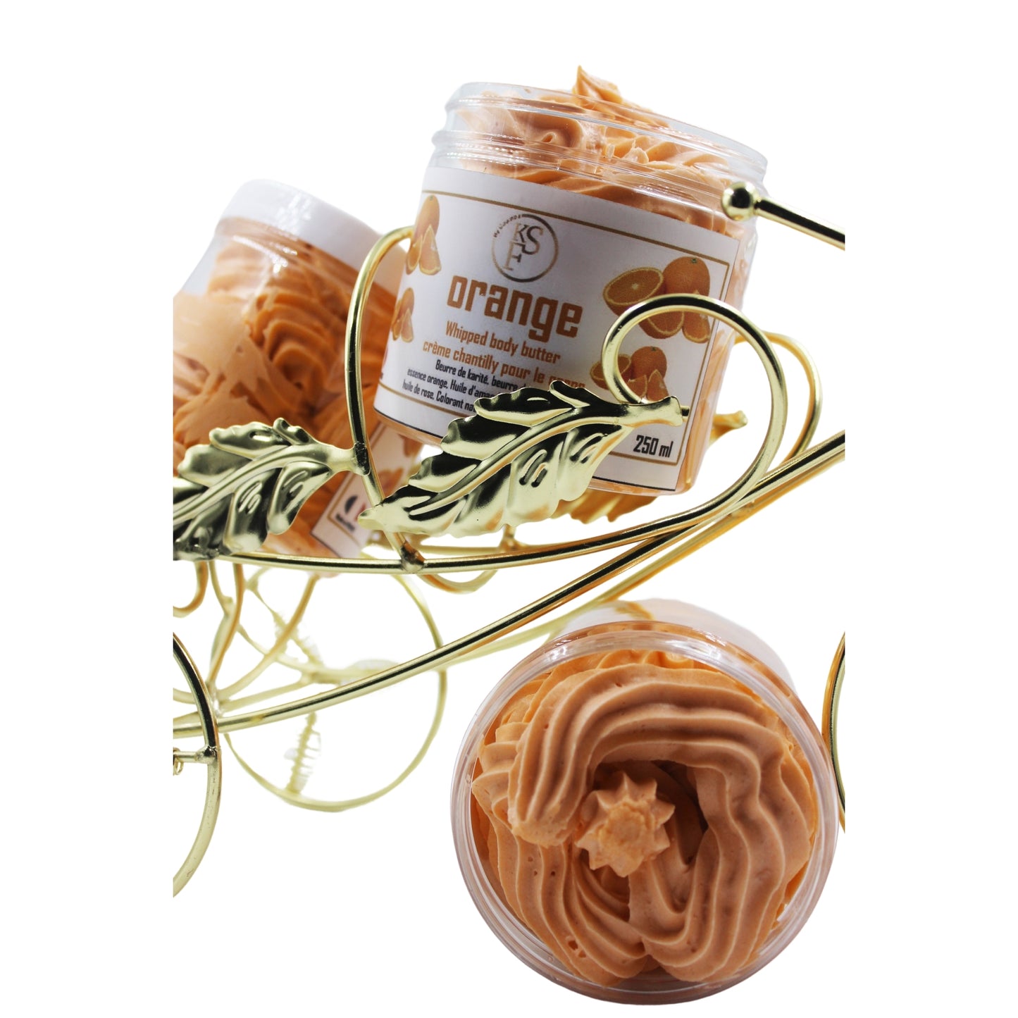 Chantilly de Karité Parfum Orange | Soin Corps & Cheveux Naturel | Kariskin