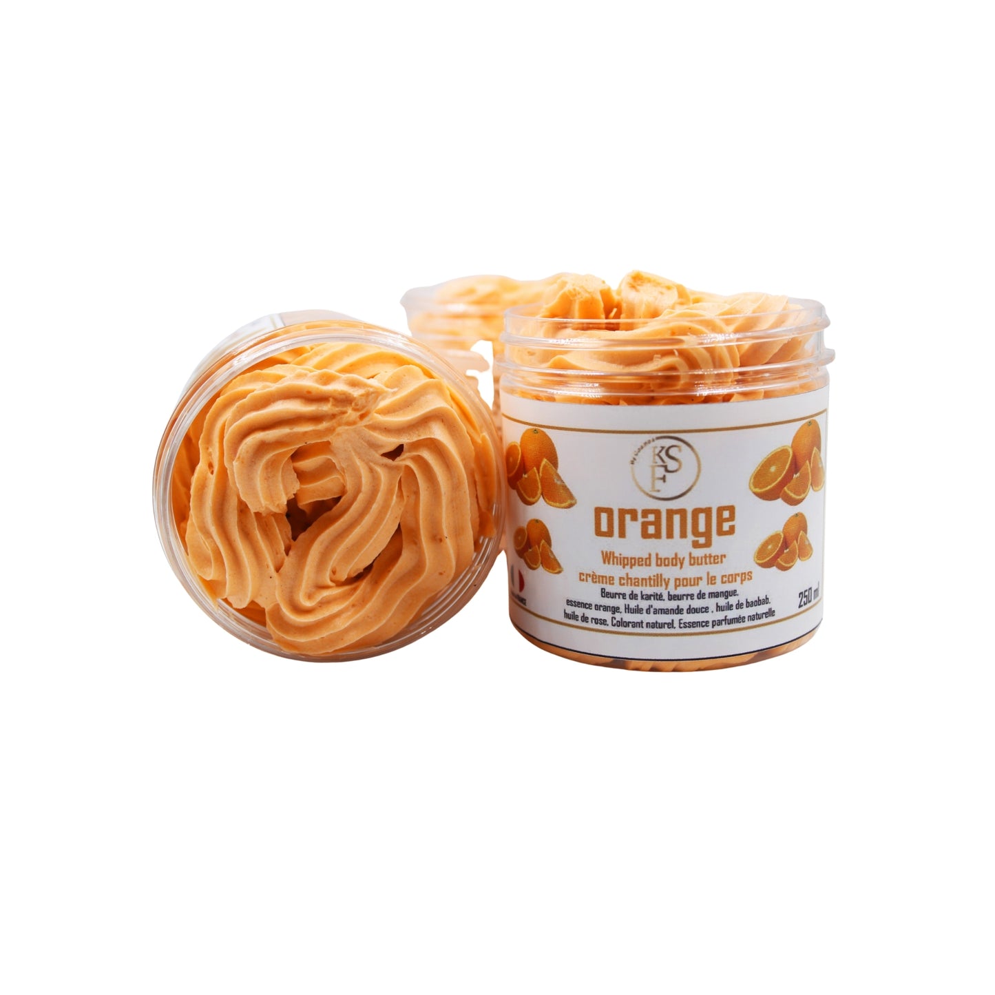 Chantilly de Karité Parfum Orange | Soin Corps & Cheveux Naturel | Kariskin