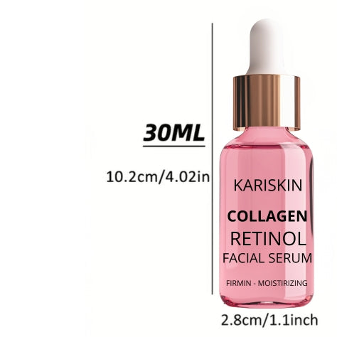 Sérum Visage Collagène & Rétinol | Anti-Âge & Raffermissant | 30ML | Kariskin