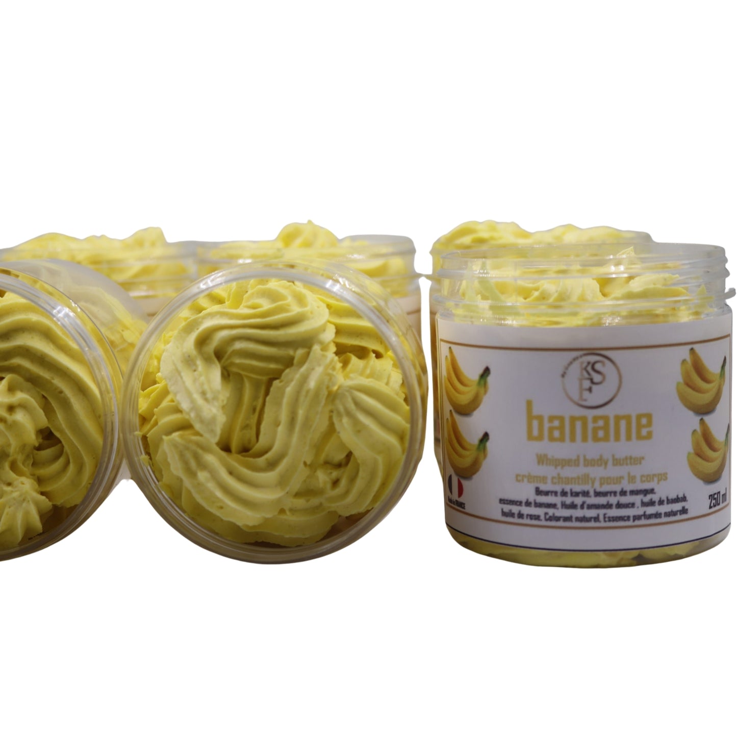 Chantilly de Karité Parfum Banane | Soin Corps & Cheveux Naturel | Kariskin
