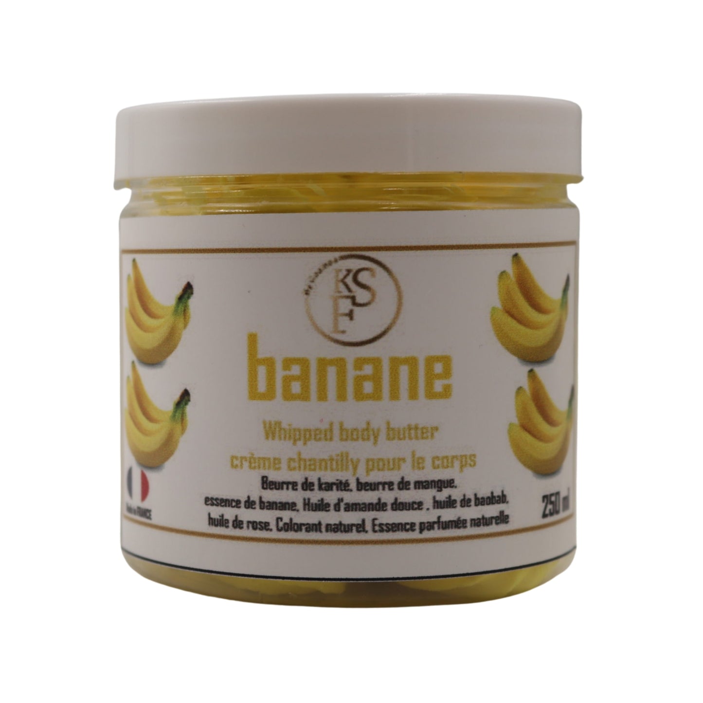 Chantilly de Karité Parfum Banane | Soin Corps & Cheveux Naturel | Kariskin