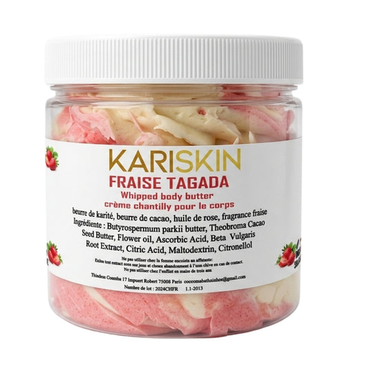 BEURRE DE KARITÉ CHANTILLY FRAISE TAGADA VISAGE CORPS 100 G