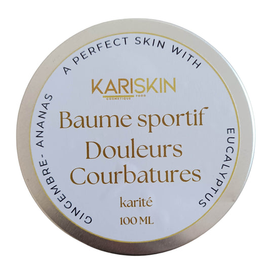 BAUME SPORTIF KARITÉ CORPS 100 G
