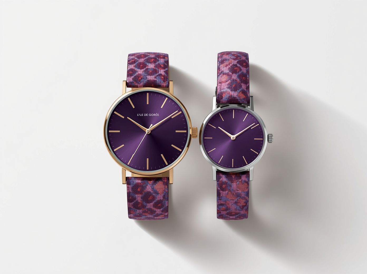 Montre Wax Violette – Duo Gorée