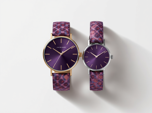 Montre Wax Violette – Duo Gorée