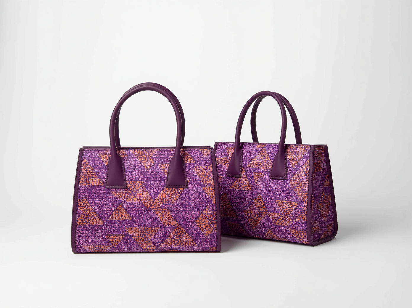 Sac à Main Wax Violet – Gorée