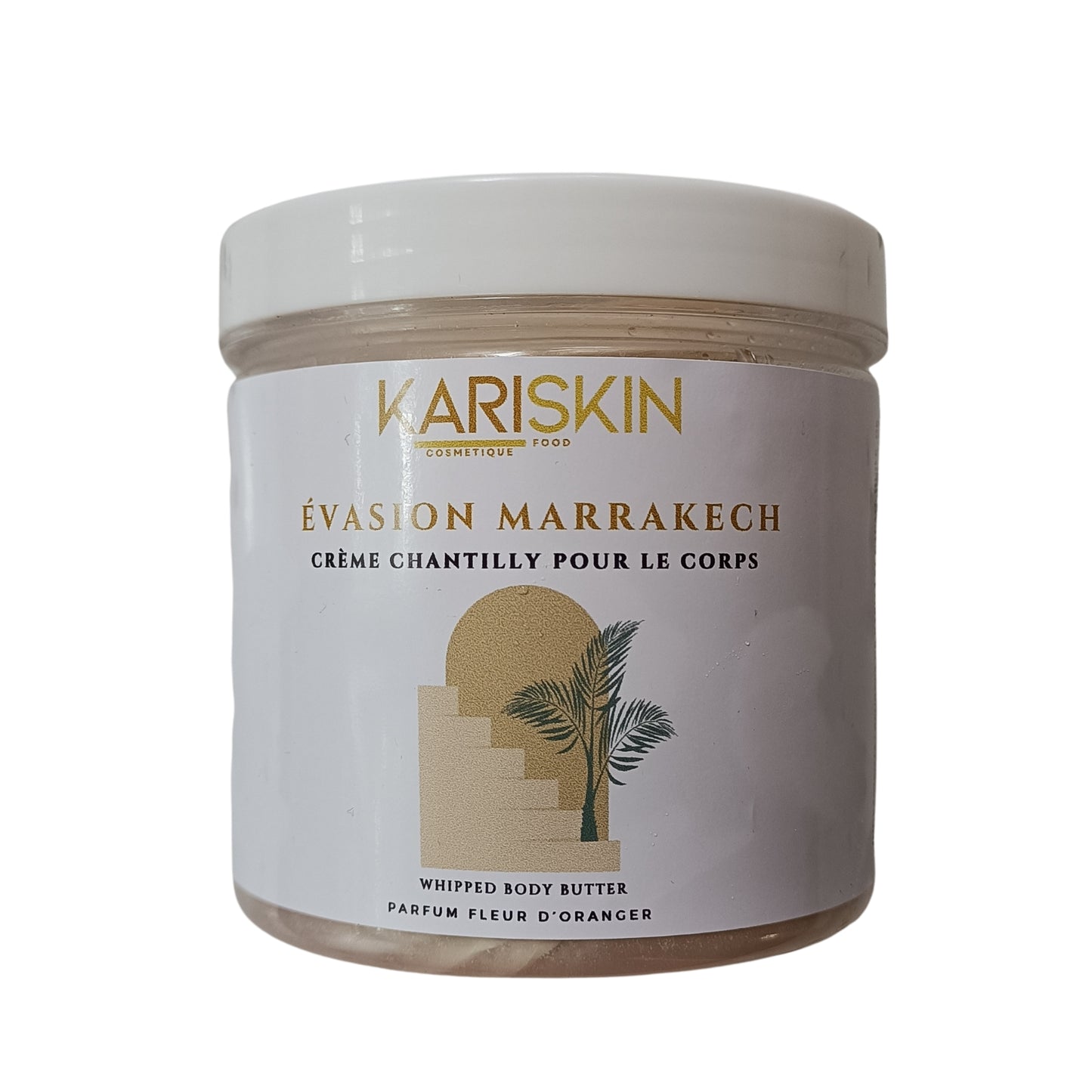Chantilly de Karité Évasion Marrakech | Fleur d'Oranger & Argan 200g | Kariskin