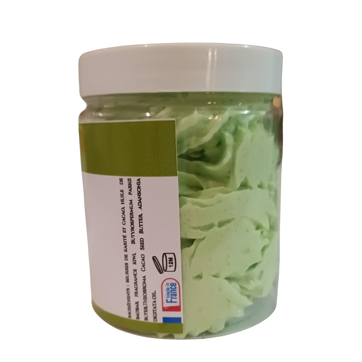 Chantilly de Karité au Kiwi | Whipped Body Butter Visage & Corps | 100G | Kariskin