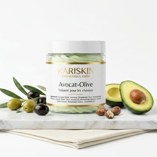 Chantilly Karité Ultra Riche Cheveux | Avocat, Ricin & Olive | Soin Capillaire Intense | Kariskin