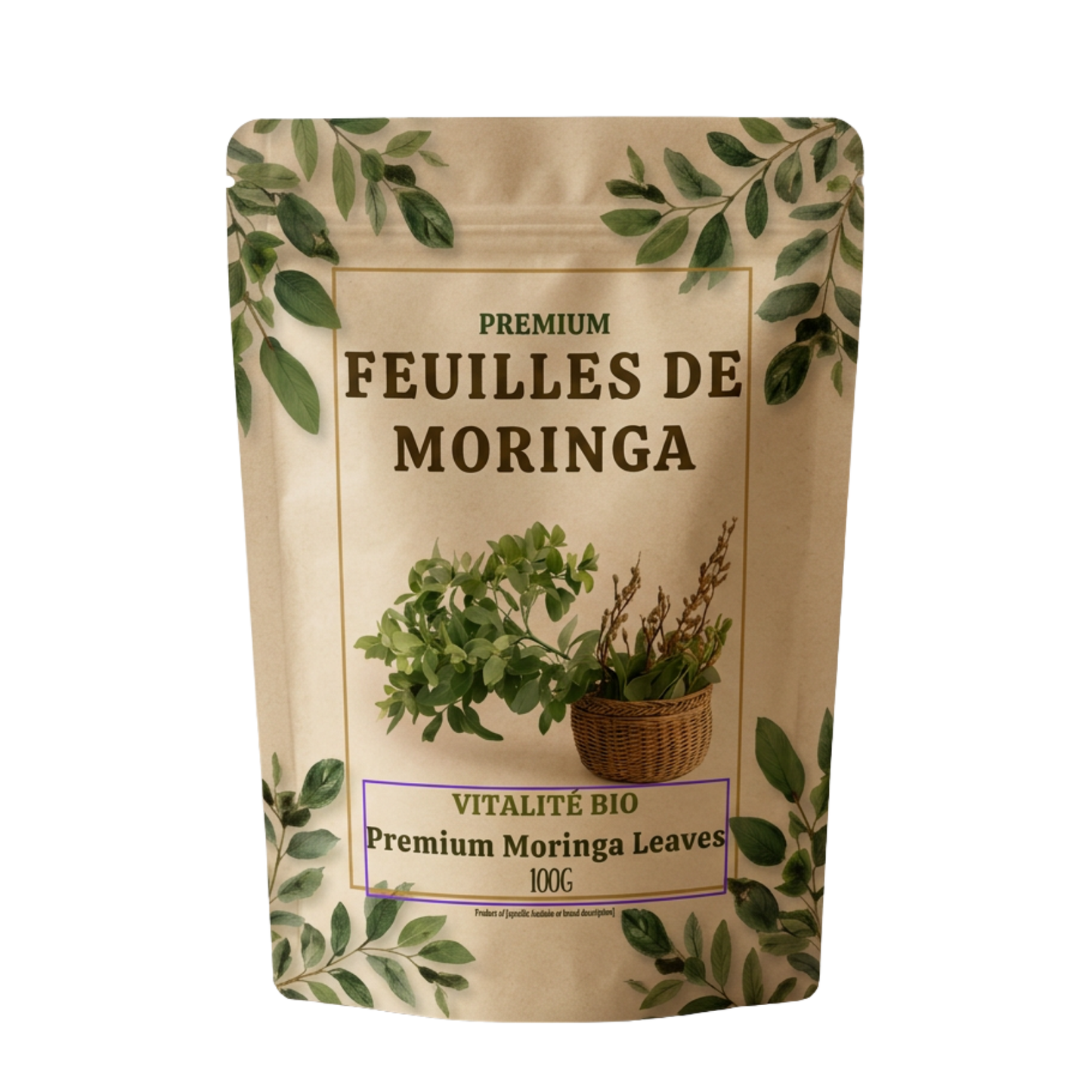 Feuilles De Moringa 100g