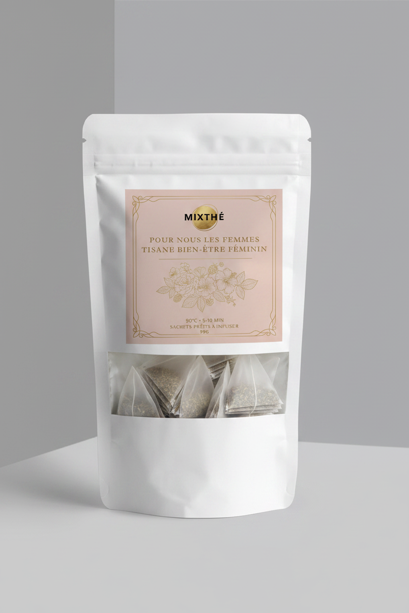 Tisane Pour Nous Les Femmes | Vétiver, Petit Cola & Thé Vert – 90G | MixThé