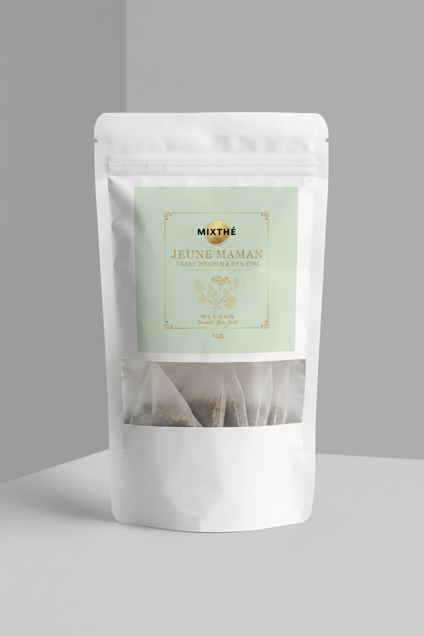 Tisane Jeune Maman | Fenouil & Anis Vert – 90G | MixThé
