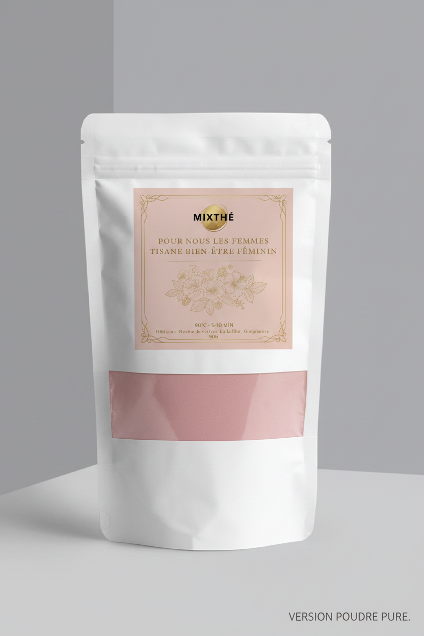 Tisane Pour Nous Les Femmes | Vétiver, Petit Cola & Thé Vert – 90G | MixThé