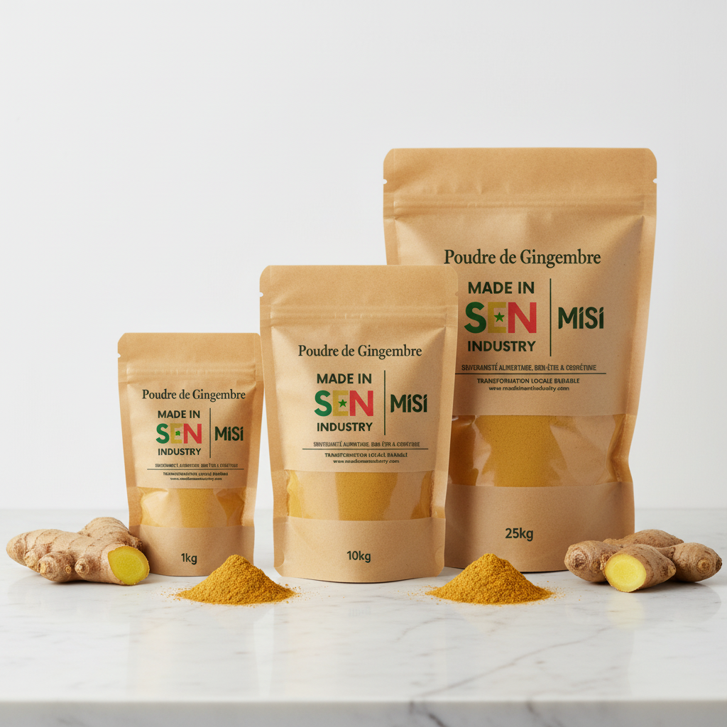 Poudre de Gingembre 1kg 10kg 25kg