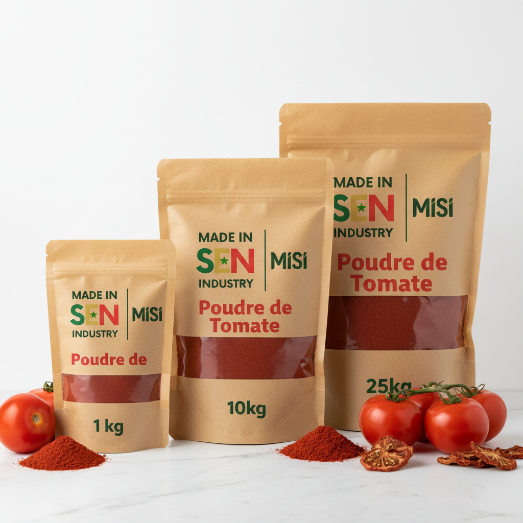 Poudre de Tomate 1kg 10kg 25kg