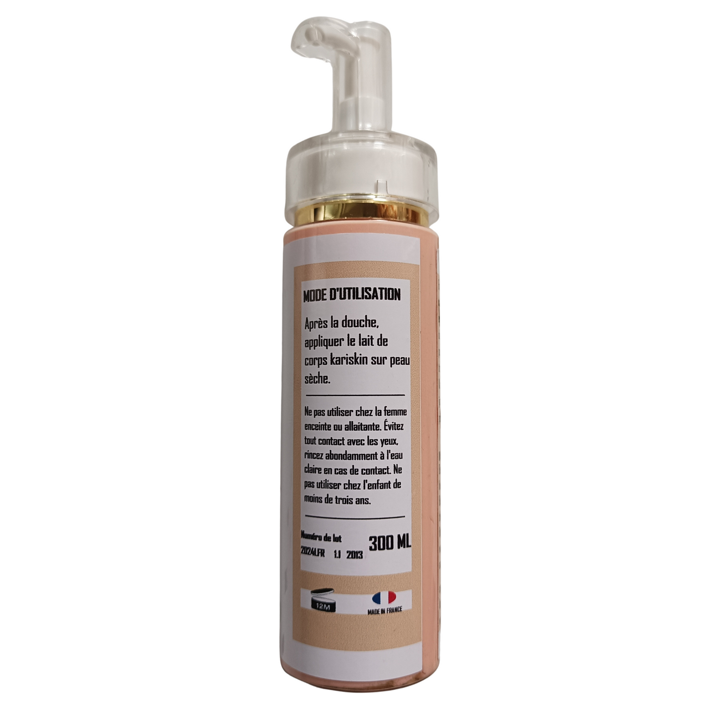 Lait de Corps au Karité Fraise 200 ML | Beurre de Cacao, Baobab & Coco | Hydratation Intense | Kariskin