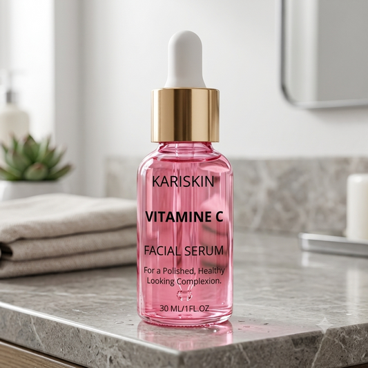 Sérum Visage Vitamine C Éclat | Anti-Taches & Teint Lumineux | 30ML | Kariskin